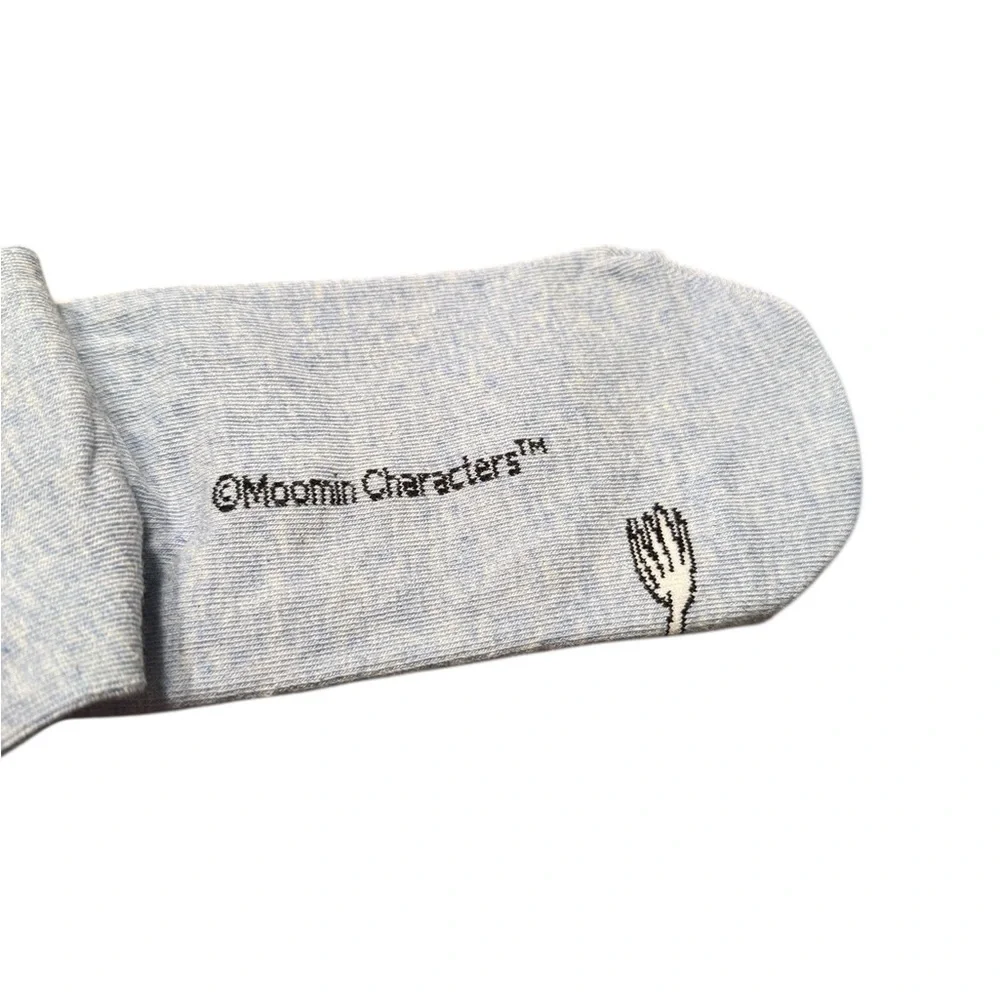 Moomin Moominpappa Ankle Socks – Blue – One Size (22–26 cm) NWT